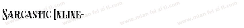 Sarcastic Inline字体转换